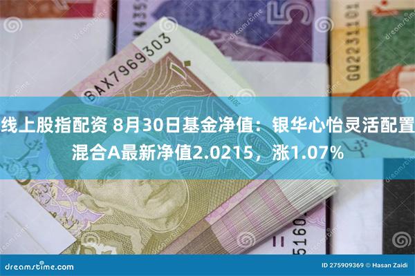 线上股指配资 8月30日基金净值：银华心怡灵活配置混合A最新净值2.0215，涨1.07%